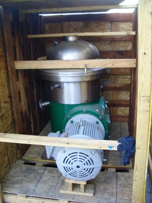 Westfalia SA 40-02-576 separator, 316SS.