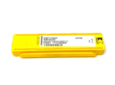 NEW KENNAMETAL SCREW-ON ANSI/ISO TURNING INSERT DCMT3251UF KCP25B