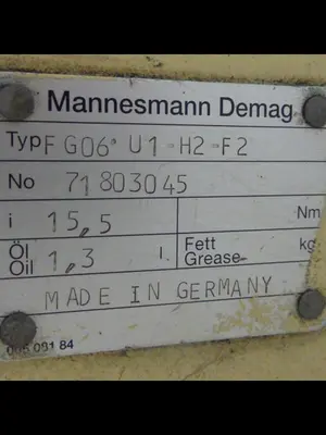 USED MANNESMANN DEMAG FG06 U1-H2-F2