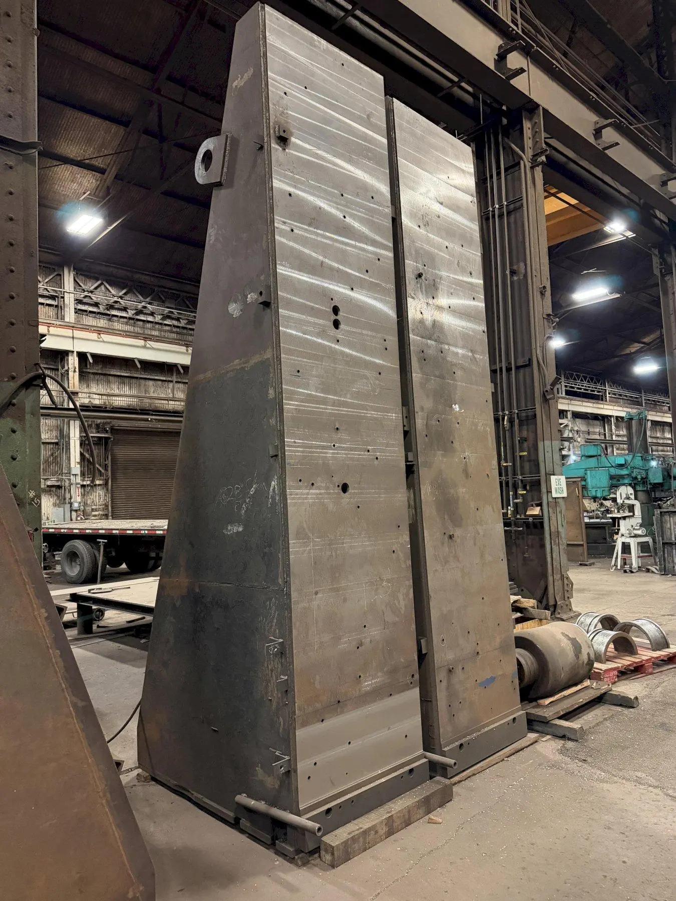 36" WIDE X 169" TALL ANGLE PLATE SET. STOCK #0433126