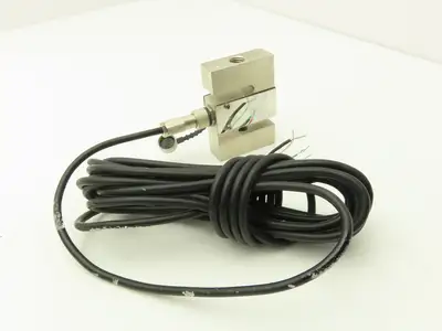 Honeywell 060-K627-04 Sensotec 125 Load Sensor S-Shape Stainless 500Kg Capacity