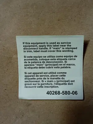 NEW SQUARE D C92251