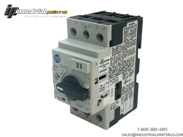 New | in-Stock ALLEN BRADLEY 140M-C2E-B10 Industrial Controls | Industrial Parts R Us Inc. #365801