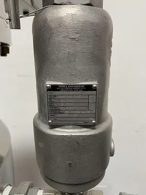 USED APPLIKON 250 LITER JACKETED REACTOR W/ AGITATOR