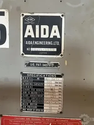 USED 1986 AIDA NC1-15