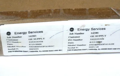 REPAIRED GENERAL ELECTRIC DS3800NGPA1B1C BOARD W/ DS3800GPA1A1B BOARD