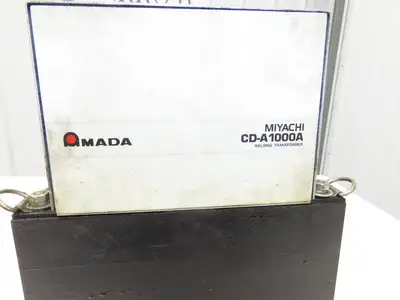 Amada CD-A1000A Weld Teck Transformer for Discharge Welder Spot Dual Pulse