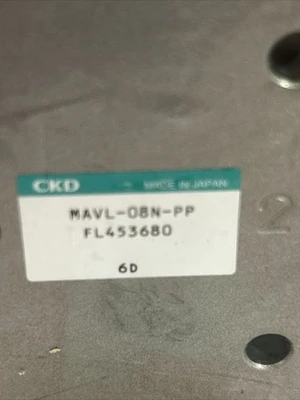 NEW CKD CORP MAVL-08N-PP