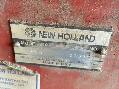 USED 2003 NEW HOLLAND 580