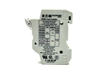 CHM1DU | Eaton  Fuse Holder 30A 600V 1P - Used