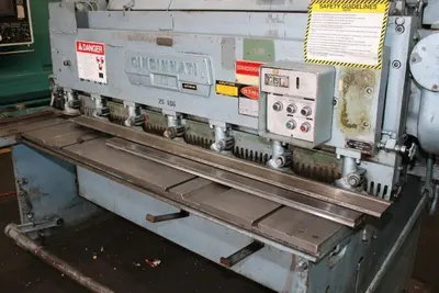 10 Ga x 6 ft Cincinnati Mechanical Power Shear Model 1006-R