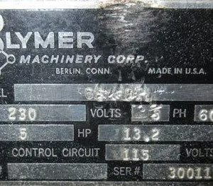 USED POLYMER SYSTEMS 68 SILENATOR