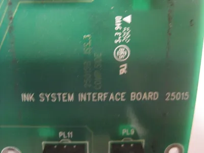 USED INK SYSTEMS 25015 INTERFACE BOARD 25015B
