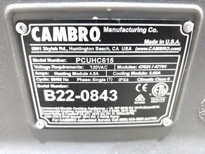 Used CAMBRO _UNKNOWN_ Hot Food Warming, Holding, & Transport Cabinets Florida US | National Equipment Depot LLC #1768639
