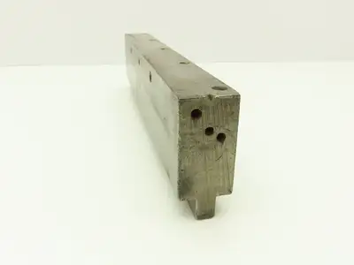 Press Brake Blank Die 14" Long 2-5/8" High 1-1/4" Wide 5/8" x 1/2" Tang