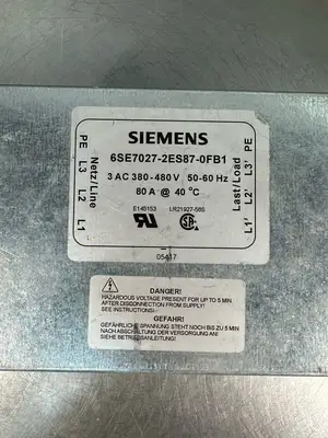 Siemens 6SE7027-2ES87-0FB1 6SE70272ES870FB1 (8.3.1)
