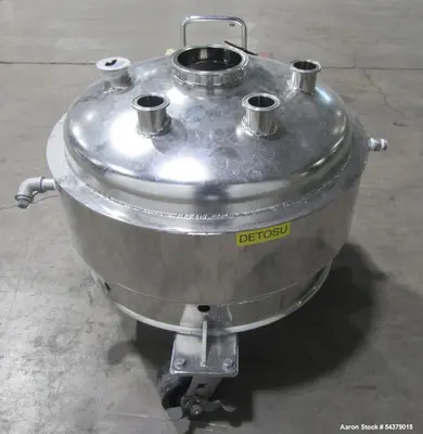 Compact Jacketed Vessel – Alloy Products 32.9 Liter Tank