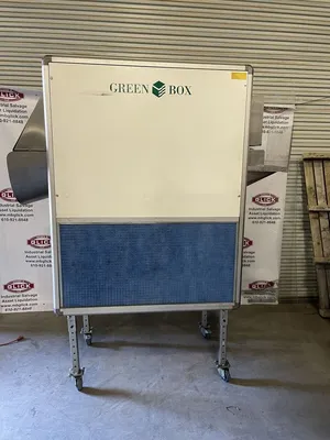 GREEN BOX Plastic Injection Molder Cooler / Rotary Cooling Tunnel 4.6kW 460V
