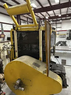 40 TON RLM MODEL #R40 4-POST CUTOFF PRESS & SERVO DIE ACCELERATOR: YOBRO #23887