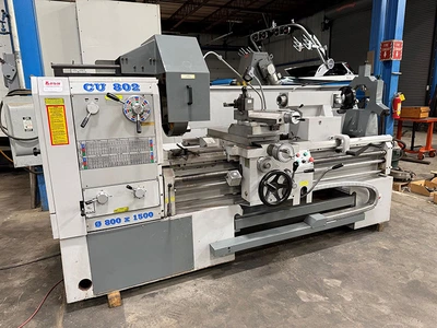 Used 2014 Lion 30CU/CU802-1500, 4" Hole Taper, Gap, Steady & Foll Gap Lathes New Jersey US | Machinery Values #1334550