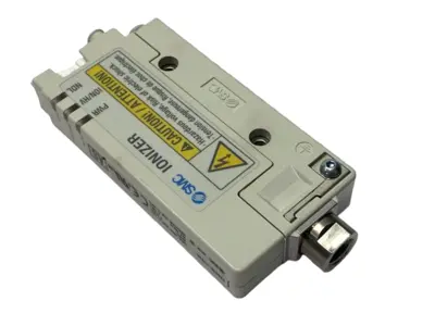 Used SMC Nozzle Type Ionizer, 6mm Port, Rc 1/8" Female Thread Size Electrostatic Air Cleaners Michigan US | Maverick Industrial Sales #1496081