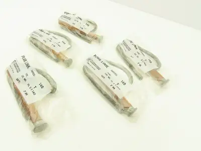 Cooper FL3T140 Universal Fuse Link Button Head 140 Amperes Slow Acting  Lot of 5