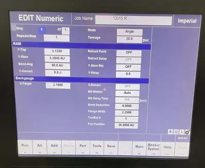 2017 ACCURPRESS 7606 Press Brakes-Hydraulic Power | Asset Exchange Corporation (4)