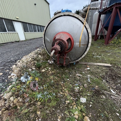 2,500L S/S Buss Rotary Vacuum Drier