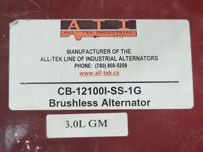 NEW ALL-TEK INDUSTRIAL CB-12100-SS