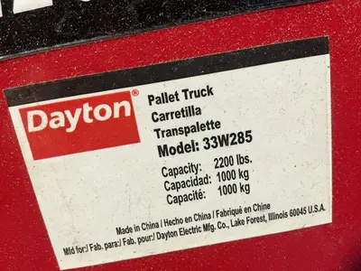 Used 2023 DAYTON 33W285 Material Handling (misc) Ohio US | HGR 24 #1304000