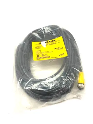 USED TURCK EUROFAST SINGLE ENDED CORDSET M12 8-PIN FEMALE
