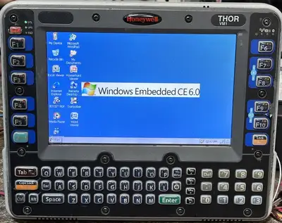 Honeywell Thor VM1 Vehicle Mount Computer + POWER SUPPLY (BIN-2.2.1)