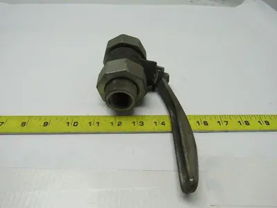 Clayton Mark #890 KT 3/4" Double Union End Ball Valve 4500 WOG