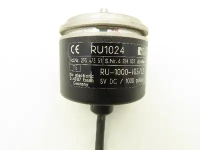 IFM RU-1000-I05/L2 Incremental Encoder 6mm Solid Shaft 5V 1000 Pulses