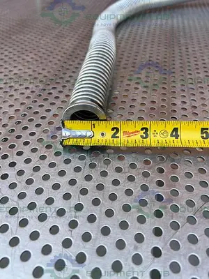 Stainless Steel  Bellows Flexible Vacuum Hose 41" w/ KF25 Fitting