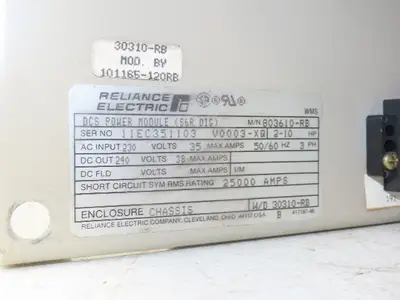Used RELIANCE ELECTRIC _UNKNOWN_ Variable Speed Drives Indiana US | Arrow Industrial #1413412