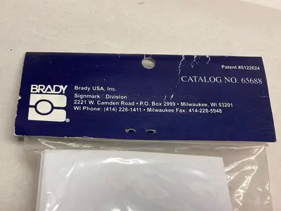 New | in-Stock BRADY 65688 Miscellaneous Equipment (Electrical & Power) | Surplus Asset Holdings #1193081