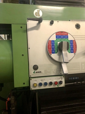 DEBER CNC Bed Type Mill, in very good working condition, recently retrofitted