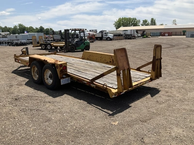 2002 Towmaster 18’ Tandem Axle Tilt Trailer