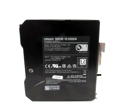 USED OMRON S8VK-G12024 POWER SUPPLY S8VKG12024