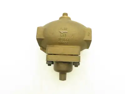 Spirax Sarco KY51B 2"NPT Bronze Temp Control Globe Valve 130PSI 6-9bar