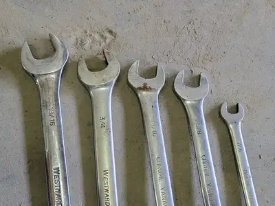 7/16" - 1-3/8" Combination Wrench Set (10pcs)