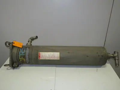 FSI BFNP12 Hydraulic Basket Strainer 304 Stainless Steel #2 Baghouse Filter 29"L