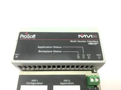 USED PROSOFT TECHNOLOGY FLEXI/O MULTI-VENDOR SERIAL INTERFACE MODULE REV B02