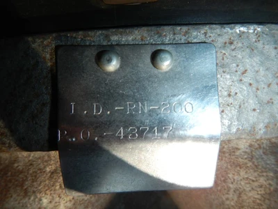 Grinnel 8" 316 Stainless Butt Weld Control Valve
