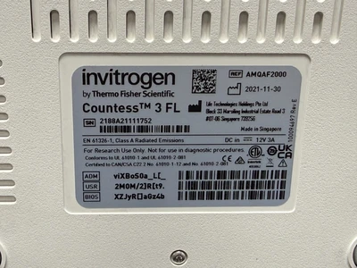 Used Invitrogen / Thermo Fisher Scientific AMQAF2000 Cellular Analysis Systems Missouri US | BioLabTek #1357601