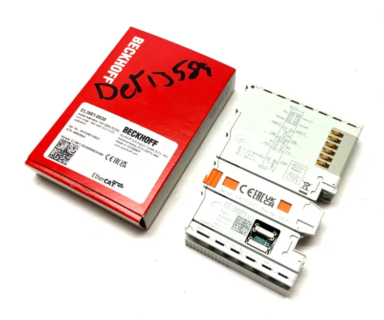 Used BECKHOFF ETHERCAT 1-CHANNEL ANALOG INPUT TERMINAL, MULTIMETER 19-BIT PLC Input & Output | Maverick Industrial Sales #1112128