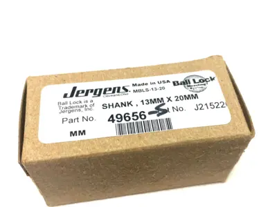 USED JERGENS BALL LOCK FAST-ACTING SHANK 13MM X 20MM