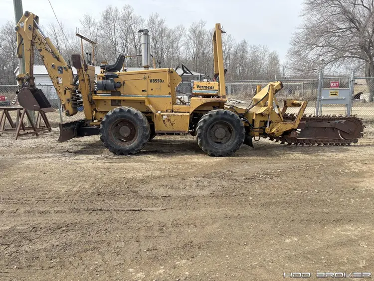 Used 2000 VERMEER 2000 VERMEER V8550A Trenchers Florida US | HDD Broker #1346459