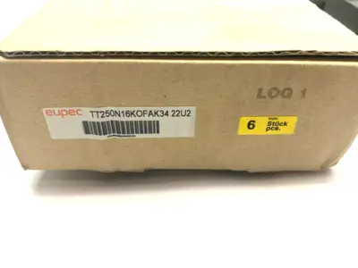 New | in-Stock Eupec TT250N16KOFAK34 Semiconductor Parts Michigan US | Maverick Industrial Sales #1397516